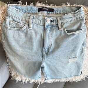 Hudson Jeans Light Blue Jean Shorts